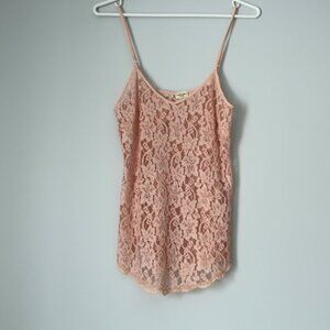 Wilfred Under With Silk Soft Pink Lace Camisole Lingerie